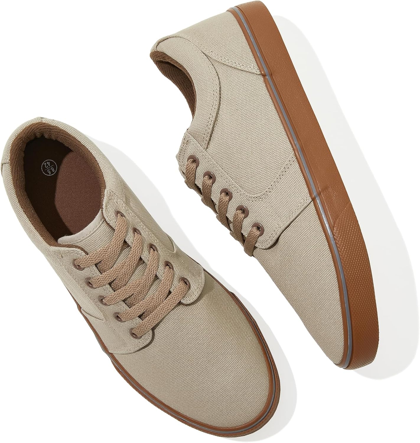 Mens White fashion shoes