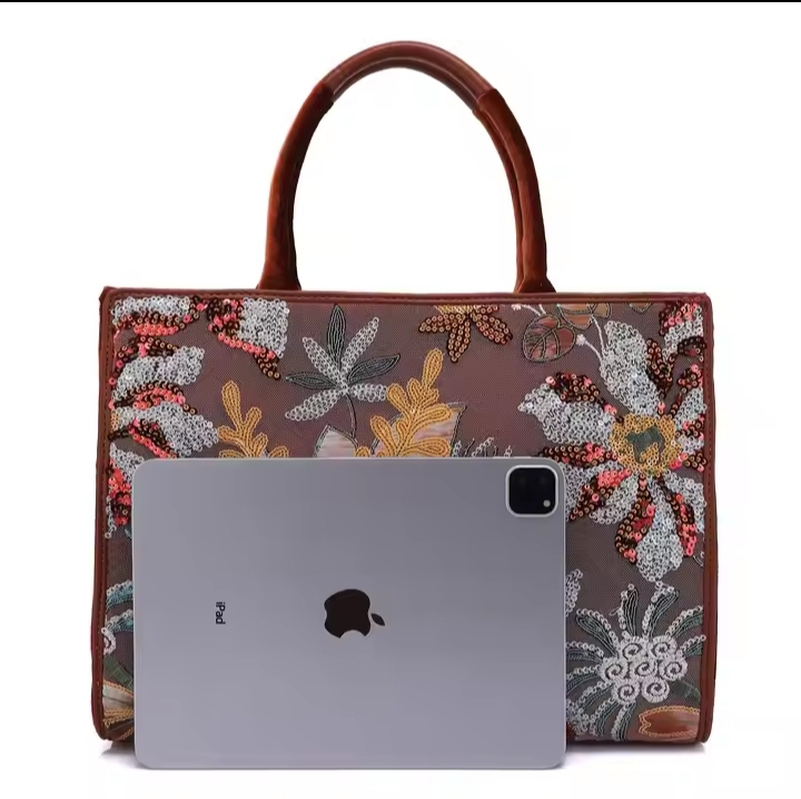 Women Casual Sequin Totebag