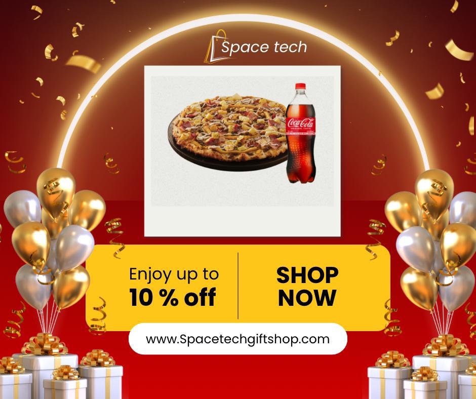 Supreme Pizza with Drink