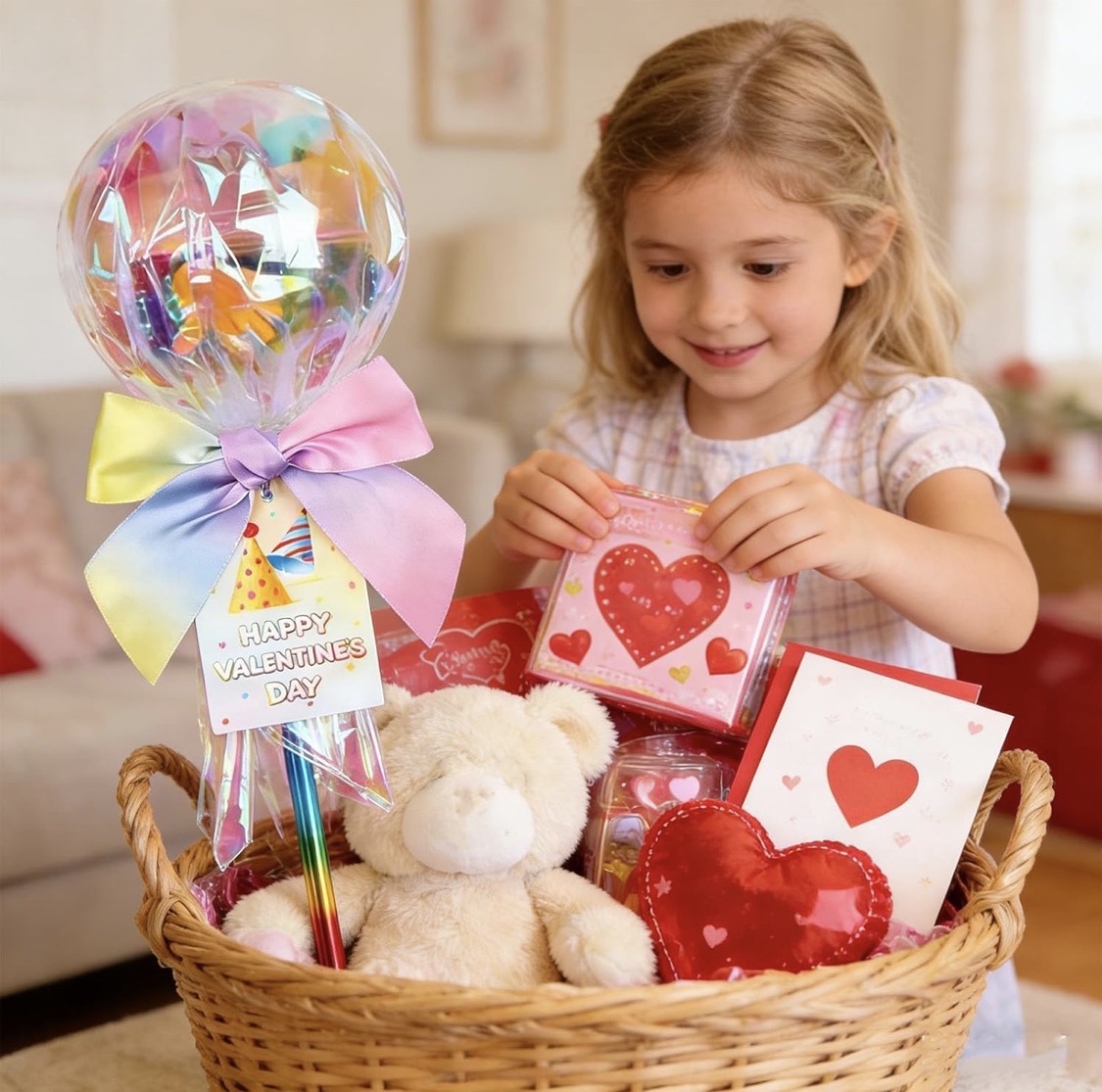Lollipop Valentine’s Day kit for children