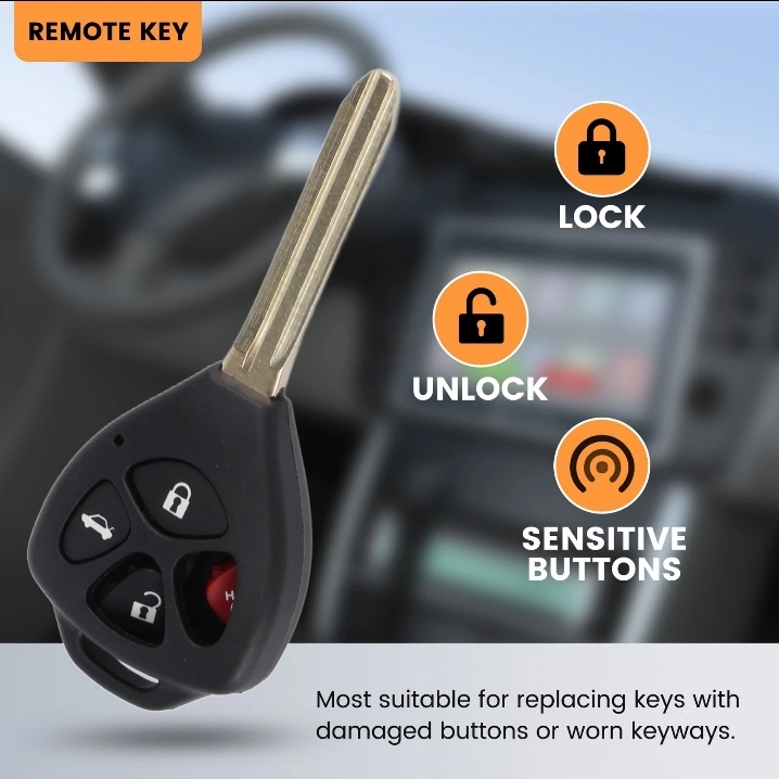 2 x Remote Car key Fob Case