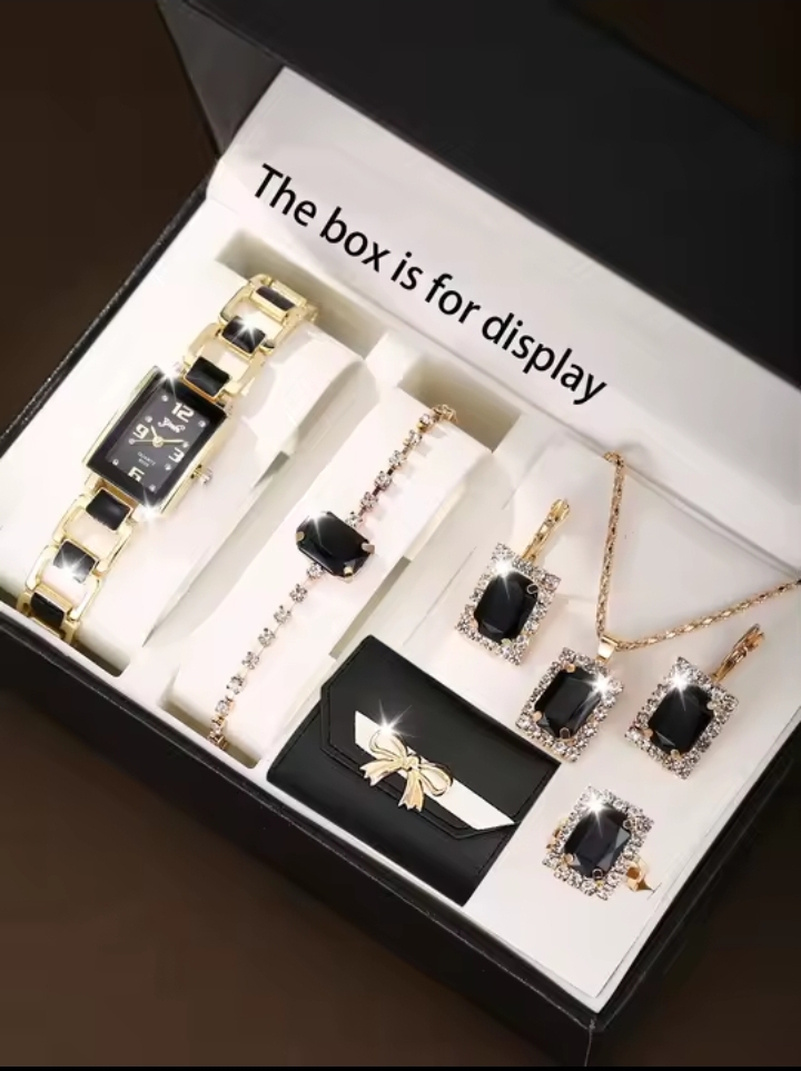 7pcs Ladies High Versatile Wristwatch Set