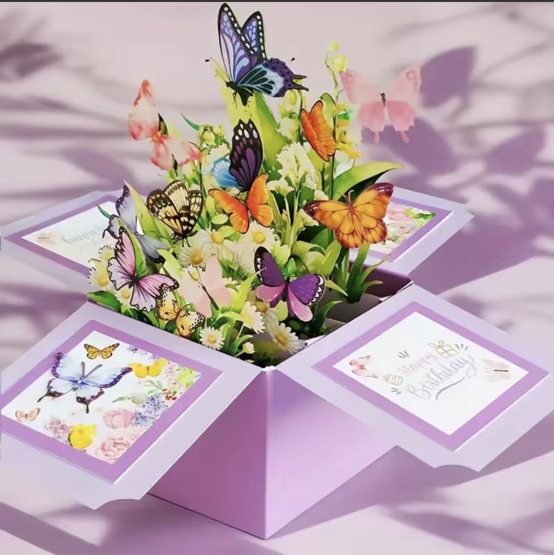 Pop-Up Birthday Greeting Card