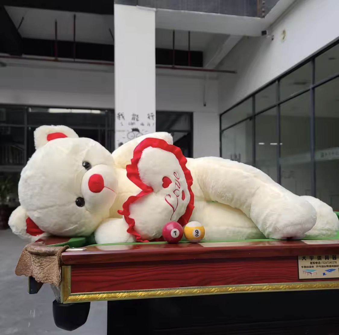 100cm Big I LOVE YOU Bear Plush Toy