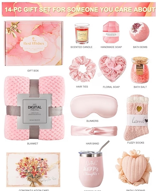 Relaxing Spa Gift Basket For Her