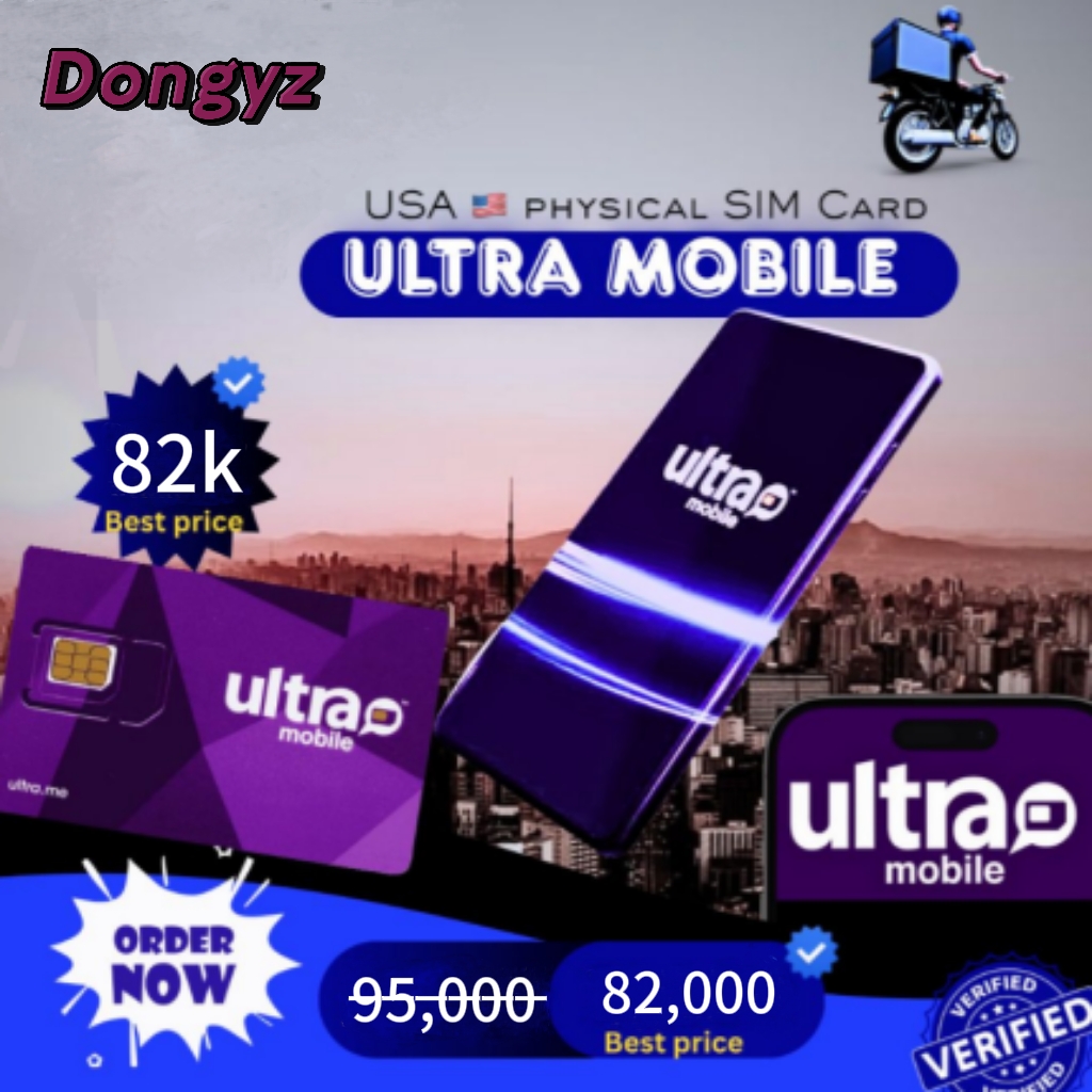 USA Ultra Mobile physical SIM Card